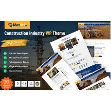 Maxdel - Construction Industry WordPress Theme