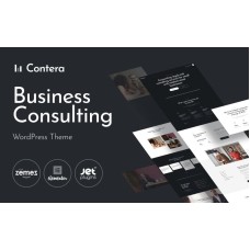 Contera - Advisor Consulting Business Finance WordPress Theme