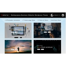 Valeriy | Multipurpose Personal and Business with Blog WordPress Theme