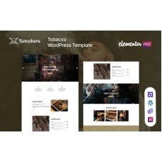 Smokes - Tobacco And Cigars WordPress Theme