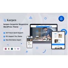 Karpen - Carpenter and Wood Responsive WordPress Theme