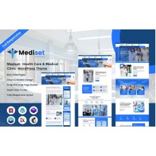 Mediset  -  Health Care & Medical Clinic WordPress Theme