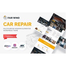Fair Wind - Car Repair Modern WordPress Elementor Theme