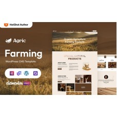 Agric - Agro Multipurpose WordPress Elementor Theme