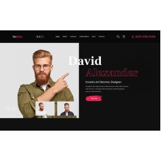 MeLive - Personal Portfolio WordPress Theme