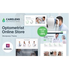 Carelens -  Optometrist and Eye Care WordPress Theme