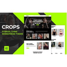 Crops - Fitness and Gym WordPress Theme