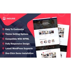 Insure - Insurance Agency Business WordPress Theme