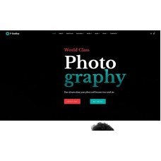 F-Grafica - Photography WordPress Elementor Theme