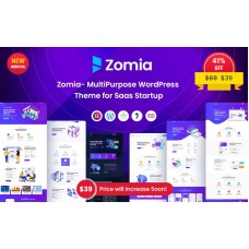 Zomia - Multi-Purpose WordPress Theme for Saas Startup