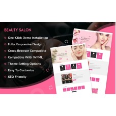 Beauty Salon Multipurpose WordPress Theme With AI Content Generator