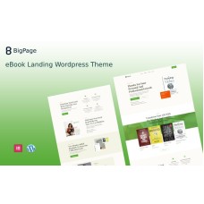 Bigpage - eBook Landing Wordpress Theme