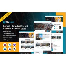 Gomack - Cargo Logistics & Transport  WordPress Theme
