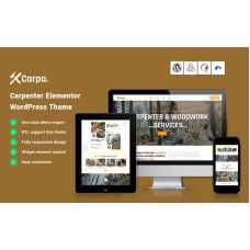 Carpo - Carpenter Elementor WordPress Theme