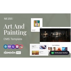 MUZUE - Art and Sculpture Gallery Wordpress Elementor Theme