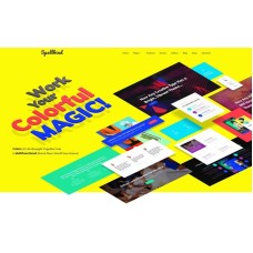 Spellbind - Designer Landing Page WordPress theme