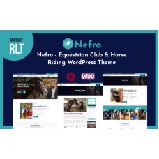 Nefro - Equestrian Club & Horse Riding WordPress Theme