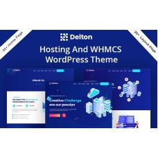 Delton - Domain & Hosting Services WordPress Theme