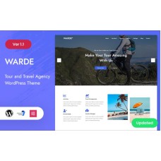 Warde – Tour and Travel Landing Page WordPress Theme