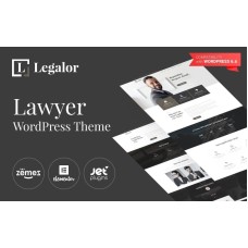 Legalor - Lawyer WordPress Elementor Theme