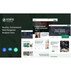 Ecofix - Recycling Services & Waste Management Wordpress Theme