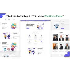 Techsit - Technology and Agency IT Wordpress Theme