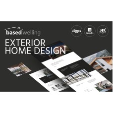 BasedWelling - Exterior Home design website for everyone WordPress Theme