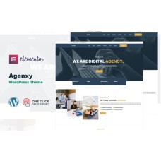 Agenxy Creative Agency IT Elementor WordPress Theme