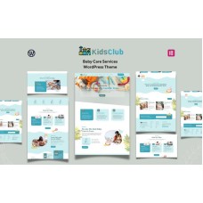Kids Club - Baby Care Services WordPress Theme