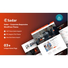 Sadar Corporate & Business WordPress Theme