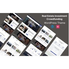 Real Estate Investment Crowdfunding Elementor WordPress Theme