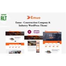 Emuo - Construction Company & Industry WordPress Theme