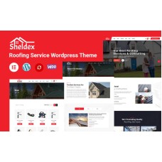 Sheldex - Roofing Company Elementor Wordpress Theme