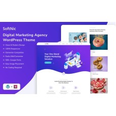 Softnic - Digital Marketing Agency WordPress Theme