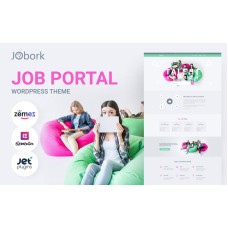 Jobork - Job Portal Template WordPress Theme