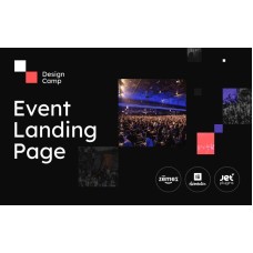 DesignCamp - Modern Event Landing Page Platform WordPress Theme
