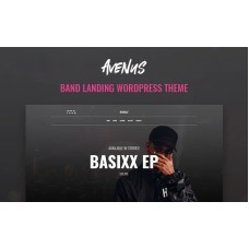 Avenus - Music One Page Modern WordPress Elementor Theme