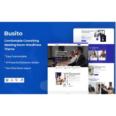 Busito - Comfortable Coworking Meeting Room WordPress Theme