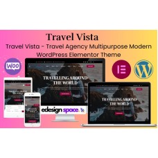 Travel Vista -  Travel Agency Multipurpose Modern WordPress Elementor Theme