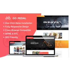Go Pedal - Cycling WordPress Theme