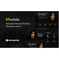 KPortfolio - Personal Portfolio WordPress Theme