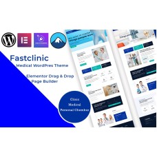 Fast Clinic - Medical WordPress Elementor Theme