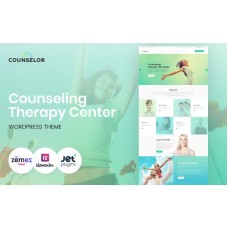 Counselor - Counseling Therapy Center Responsive WordPress Theme