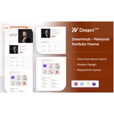Personal  CV, Resume & Portfolio WordPress Theme