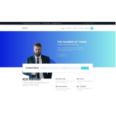 Capitex - ICO Marketing WordPress Elementor Theme