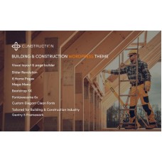 Builder Building and Construction Architecture WordPress Theme