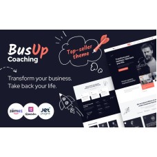 BusUp - Engaging And Inspiring Public Speaker Website WordPress Theme