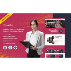 Legalso - Law firm and Legal Attorney WordPress Theme