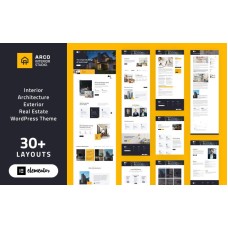 ARCO - Interior Architecture Studio WordPress Elementor Theme