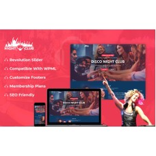 Night Club - Party WordPress Theme With AI Content Generator